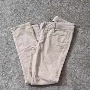 Light Beige Corduroy Pants